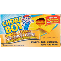 Chore Boy Golden Fleece Scrubbing Cloth  2 Ct-2 Pk