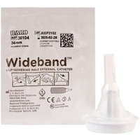 30 Pack Rochester Wideband 36Mm Condom Catheters Extra Adhesive #36004