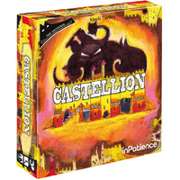 Inpatience Castellion Board Game | Tile-Placement Strategy Game From The Oniverse | Fun Family Game | Ages 10+ | 1-2 Players | Average Playtime 30 Minutes | Made By Inpatience  Multicolor (Inpaon32)
