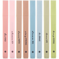 Diversebee Bible Highlighters With Soft Chisel Tip  8 Pack Assorted Colors Pens No Bleed  Quick Dry Set  Cute Aesthetic Markers  Bible Study Journaling Supplies And Accessories (Earthy)