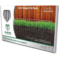 Dig Defence - The Original Animal Barrier Fence  Small/Medium - 10 Pack  30 Total Length - No Dig Fence
