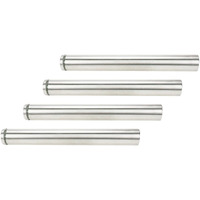 Rannb Sign Standoff Screws 1"" Dia 8"" Length Glass Standoff Bolts Stainless Steel 3/8"" Thread Dia Advertising Screws - 4Pcs