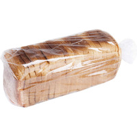 Bread Poly Bags 100 Pack 15X3X6 Inches Bread Loaf Packing Bags With 100 Free Twist Ties Clear Thick Gusseted Grocery Bakery Bags (Medium-6X3X15)
