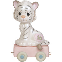 Precious Moments Birthday Train | Bisque Porcelain Figurine | Birthday Gift | Birthday Collection | Room Decor & Gifts (16)