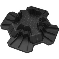 Tuffblock Instant Foundation Block Deck Support System For 4"" X 4"" Posts And 2"" Joists
