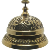Solid Brass Victorian Style Service Desk Bell