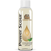 Unicorn Power Scour 4Oz. Deep Cleaning Soap For All Types Of Fibers. Raw Wool  Sheepskin  Fleece  Cashmere  Mohair  Alpaca  Knits  Hemp  Cotton  And Rugs. Increase Fiber Yield. Lavender Scent.