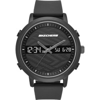 Skechers Men's Lawndale Analog-Digital Chronograph Watch  Color: Black (Model: Sr5071)