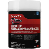 Bondo Body Filler  Original Formula For Fast  Easy Repair & Restoration For Your Vehicle  00265  Filler 6.30 Lb And Hardener 2.75 Oz  1 Can