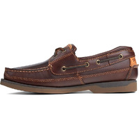 Sperry Mens Mako 2-Eye Boat Shoe  Amaretto  9.5 Wide