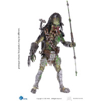 Hiya Toys Alien Vs Predator: Requiem Battle Damage Wolf Predator 1:18 Scale Figure  Multicolor