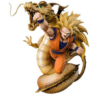 Tamashii Nations - Dragon Ball Z - [Extra Battle] Super Saiyan 3 Son Goku -Dragon Fist Explosion  Bandai Spirits Figuartszero Collectible Statue