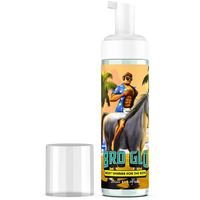 Bro Glo Self Tanner For The Boys - Quick Application Foam Mousse Easy Sunless Tan For Face And Body Oil Free Water Based Faster Skin Drying Natural Sun Kissed Bronze Color Perfect Men Beach Pool Not Required 6.76 Fl Oz