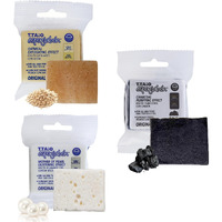 T.Taio Esponjabon Variety Pack Mini Travel Size Soap Sponges - Includes Mother Of Pearl  Oatmeal  And Charcoal - Catering To Different Skincare Needs & Preferences  Ideal For On-The Go Cleanse