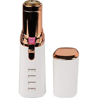 Elle Painless Hair Remover - Built-In Led Light  Removes Lip  Chin  And Cheek Hair  Suitable For All Skin Types (White)