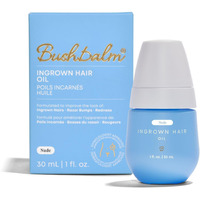 Bushbalm Ingrown Hair Oil - Helps With Ingrown Hair  Underarm Bumps  Soothes Skin  Razor Bumps And Post Shave Redness  30 Ml - Nude Oil
