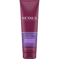 Nexxus Blonde Assure Purple Shampoo  For Blonde Hair Color Care Shampoo  Keratin Protein 8.5 Oz