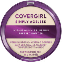 Covergirl Simply Ageless Instant Wrinkle Blurring Pressed Powder  Translucent  0.39 Oz.