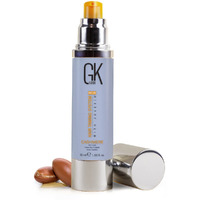Gk Hair Global Keratin Leave In Cashmere Hair Smoothing And Styling Cream (1.69 Fl Oz/50Ml) Argan Oil For Anti-Frizz Sleek Shine And Hydrates Dry Damaged And Unmanageable Hair Repair