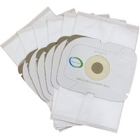6 Replacement Style P Hepa Vacuum Bags. Compatible With Aerus Lux Guardian Platinum Canister Vacuum Cleaner.