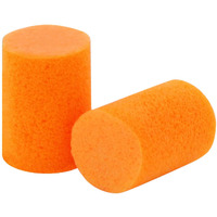 Howard Leight By Honeywell Firmfit Disposable Foam Earplugs  Polybag  200-Pairs (Ff-1)   Orange