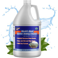 Chomp! Worlds Best Gutter Cleaner: Ultimate Gutter Cleaning Solution For All Types Of Rain Gutters  Siding And Metal Trim - Instantly Clean Black Streaks  Filth  Dirt And More - 1 Gallon