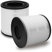 2 Pack 3389 Filter Replacement Compatible With Bissell For Myair + And For Myair Hub 2905A & 3179A  Part Number 3389 (3-In-1 Replacement Filters)  Not For 2780A  2780  27809  3139A (Black)