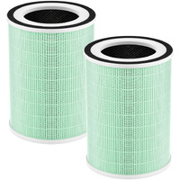 2 Pack True Hepa H13 Kilo Pet Filter  Compatible With Afloia Kilo  Kiloplus  Kilopro  Miro Miro Pro And Morento Mr-Kilo  Kalo Air Pur Ifier  360 4-Stage Filtration  Green