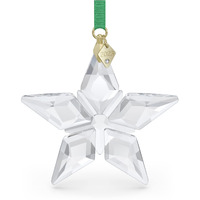 Swarovski Annual Edition 2023 Ornament  Clear Crystal Star With 97 Facets  Gold-Tone Finished Tag  Part Of The Swarovski Annual Edition Collection