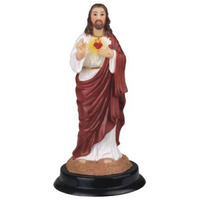 Stealstreet Ss-G-305.15 Sacred Heart Of Jesus Holy Figurine Religious Decoration Decor  5""