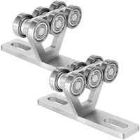 Ayekili Hoist Trolley For Pa200-1000 Electric Hoist 6 Wheel Trolley Assembly For Use With Unistrut 1-5/8"" Wide And All 1-5/8"" Or Taller Strut Channel Suitable For Garage Hoist Systems