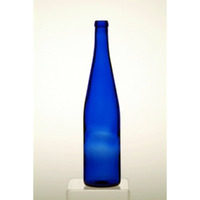 12-750 Ml Cobalt Blue Hock Glass Wine Bottles For Your Bottle Tree