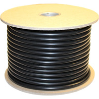 .079'' (2 Mm) Buna-N O-Ring Cord Stock  70A Durometer  0.079"" Thickness  100' Spool  Black