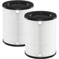 Ap-T20 Replacement Hepa Filter Compatible With Homedics Ap-T20 And Ap-T20Wt Purifier  3-In-1 True Hepa Replacement Filter  Part# Ap-T20Fl  Pack Of 2