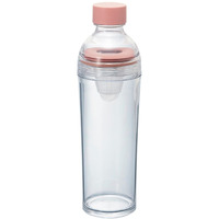 Hario Cold Brew Tea Portable Bottle  400Ml  Smoky Pink