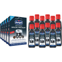 Durgol Swiss Espresso  Descaler And Decalcifier For All Brands Of Espresso Machines And Coffeemakers  4.2 Fluid Ounces (Pack Of 10)