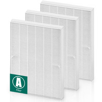115115 Hepa Replacement Filter A Size 21 - Compatible With Winix Plasmawave C535 5300 5300-2 6300 6300-2 P300 Air Purifier(Pack Of 3)