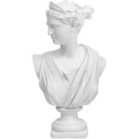 Norrclp 12.5In Greek Statue Of Diana  Classic Roman Bust Greek Mythology Sculpture For Home Decor