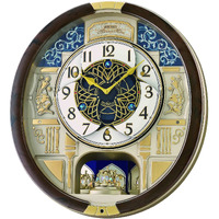 Seiko Melodies In Motion Wall Clock  Golden Trellis