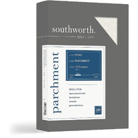 Southworth 984C Parchment Specialty Paper Ivory 24 Lb. 8 1/2 X 11 500/Box (Sou984C)