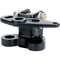 Reese 58112 Round Bar Weight Distribution Head Kit  9.7 Inch   Black