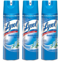 Lysol Professional Disinfectant Spray  Spring Waterfall  19 Oz (Pack Of 3)