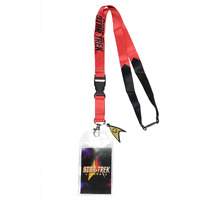 Star Trek Universe Starfleet Operations Insignia Id Badge Holder Key Lanyard