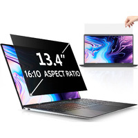 Peslv 13.4 Inch Laptop Privacy Screen Compatible With Lenovo Hp Dell Acer Asus Thinkpad Envy Xps  16:10 Aspect Removable Anti Glare Blue Light Filter Protector  13 In Computer Monitor Security Shield
