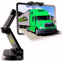 Truckules Tablet Mount For Truck - Heavy Duty Super Suction Cup For Tablet & Ipad Mount Truck Dashboard Windshield 16.7 Inch Long Arm & Stable  Compatible With Tablet & Ipad  Semi Truck 16.7 Inch