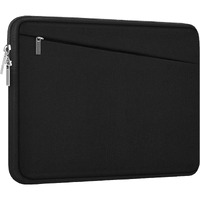 Laptop Sleeve Case 13.3 Inch  Durable 14 Inch Laptop Case Computer Carrying Bag Protective Cover Compatible With 13 14 Inch Macbook Pro  Macbook Air  Dell  Hp  Lenovo  Notebook  Computer  Black