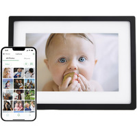 Skylight Digital Picture Frame - Wifi Enabled With Load From Phone Capability  Touch Screen Digital Photo Frame Display - Customizable Gift For Friends And Family - 10 Inch Black