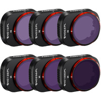Freewell Bright Day-6Pack Hybrid Nd16/Pl  Nd32/Pl  Nd64/Pl  Nd128/Pl  Nd256/Pl  And Nd1000/Pl Compatible With Mini 4 Pro Vivid Color  Rich Contrast