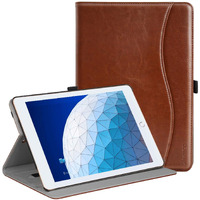 Ztotop Case For Ipad Air 3Rd Generation 2019/Ipad Pro 10.5 Inch 2017  Premium Pu Leather Business Folding Stand Folio Cover For Ipad Air 3 Gen  Brown