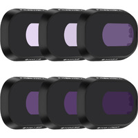 Freewell All Day-6Pack Nd16  Nd32  Nd64  Nd128  Nd256  Nd1000 Compatible With Mini 4 Pro  Neutral Color Optics  Gimbalsafe Technology